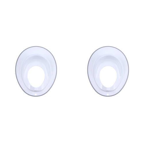 2PK Dreambaby Toilet Topper Training Toilet 31x38cm - Grey