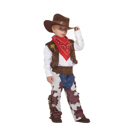 Forum Novelties Cowboy Kid Dress Up Costume - Size Toddler
