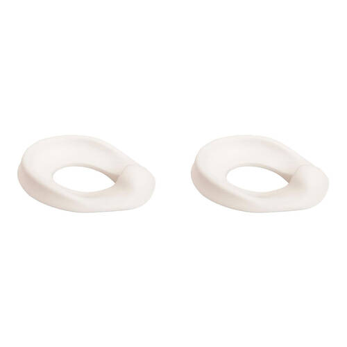 2PK Dreambaby Soft Potty Training Toilet Cushion Seat 26x32cm - White