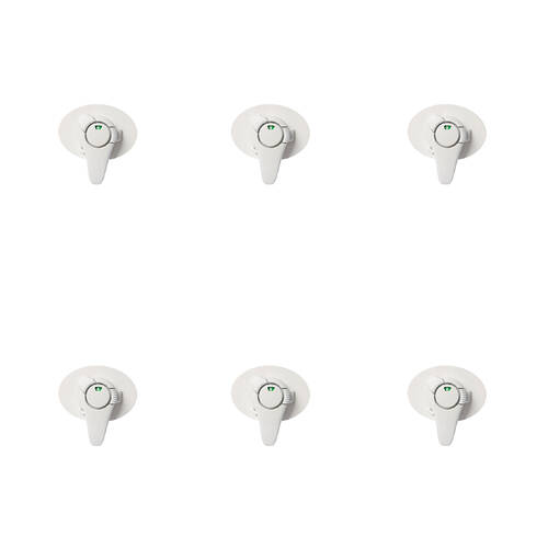 6PK Dreambaby Ezy-Check Swivel Lock Appliance Latch Childproof