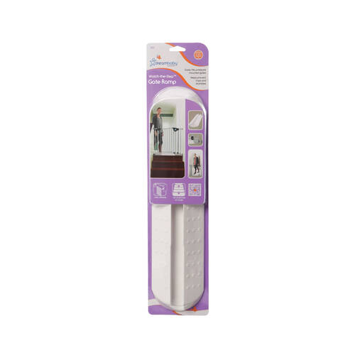 Dreambaby Watch The-Step Non-Slip Plastic Gate Ramp - White