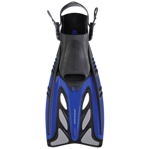 Mirage Unisex Crystal Diving & Snorkelling Fins L/XL Black/Blue