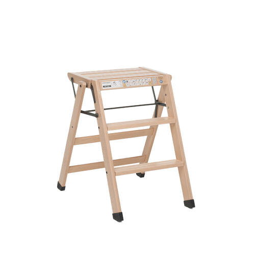 Foppapedretti Tialzo Wooden 2-Step Ladder/Stool 11.50cm