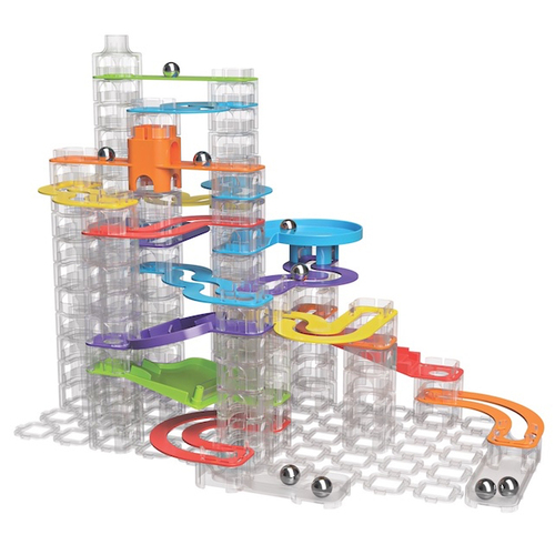 124pc Fat Brain Toy Co Trestle Tracks Deluxe Set Kids Toy 8y+