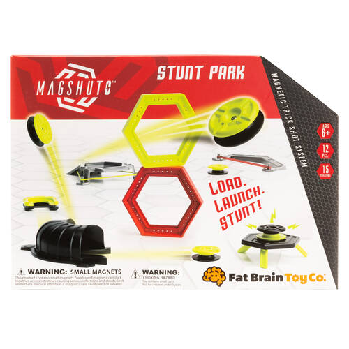 12pc Mashuto Magnetic Trick Shot Stunt Park Kids Toy 6y+