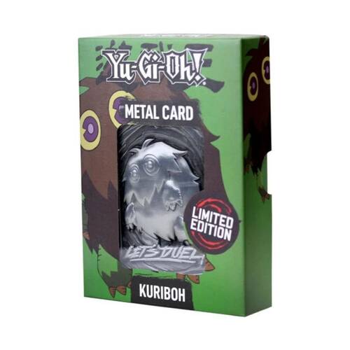 Yu-Gi-Oh Kuriboh Metal Card Limited Edition w/ Display Stand