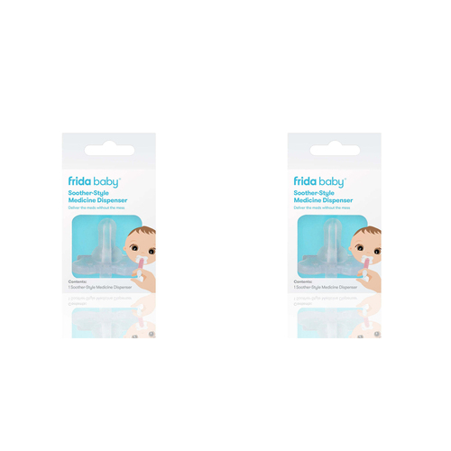 2PK Frida Baby/Infant Toddler Soother Style Medicine Dispenser