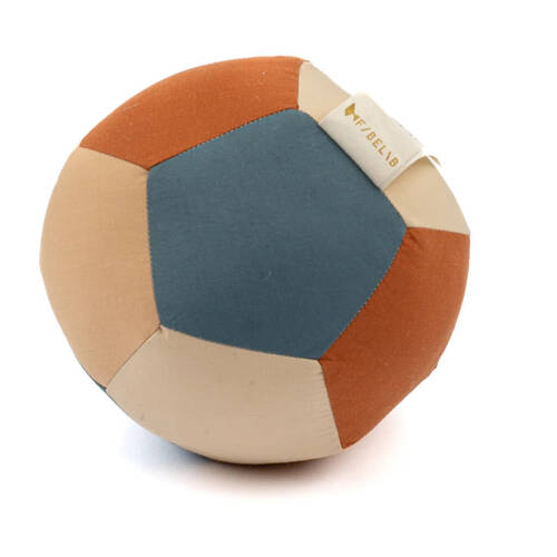 Fabelab Fabric Ball Newborn Baby Activity Stuffed Toy 15cm Cobblestone Mix