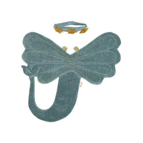 Fabelab Organic Cotton Kids/Children Dress Up Wings Mermaid 3y+