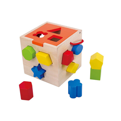Fat Brain Toy Co. Take Along Shape Sorter Kids Toy