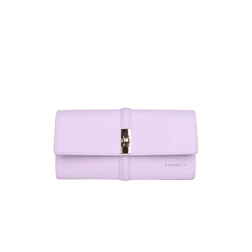 Fiorelli Women's Charlotte Slim Clutch Bag 25x12.5cm Lilac