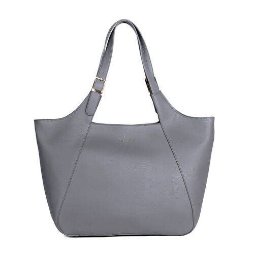 Fiorelli Women's Taylor Shoulder Tote Bag w/ Dual Slip Pocket 36x32cm Grey