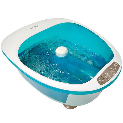 Homedics Water Heat Heater Pedicure Feet Foot Bath Spa Massager/Pumice Stone