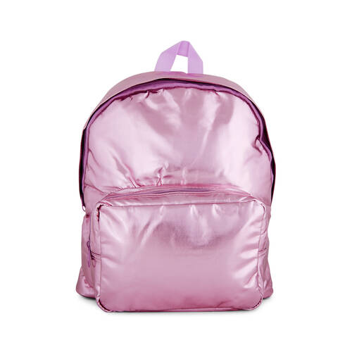 The Trendy Backpack - Metallic Pink