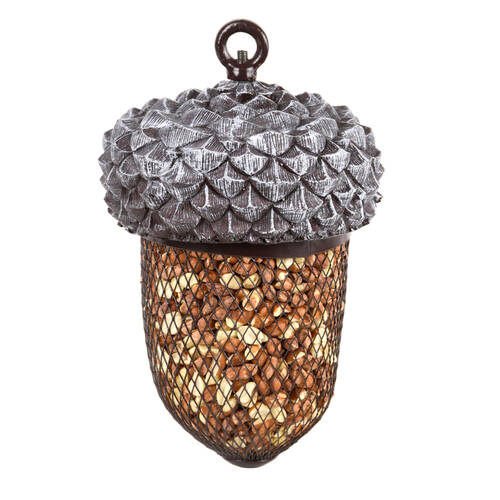 Esschert Design Bird Feeder Garden & Outdoor Decor Acorn