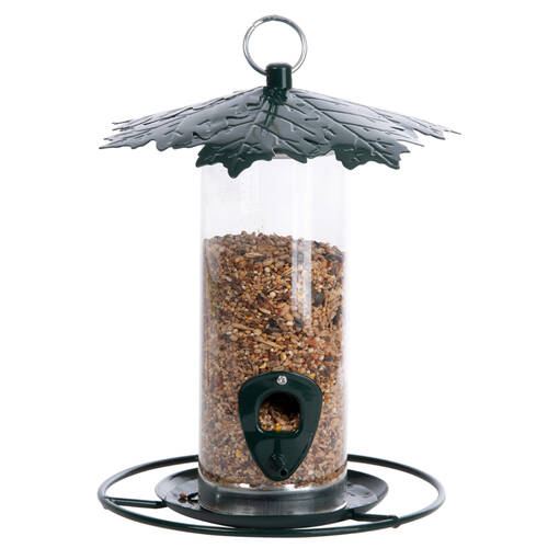 Esschert Design Silo Feeder w/ Leaf Roof Garden & Outdoor Decor 22.5cm