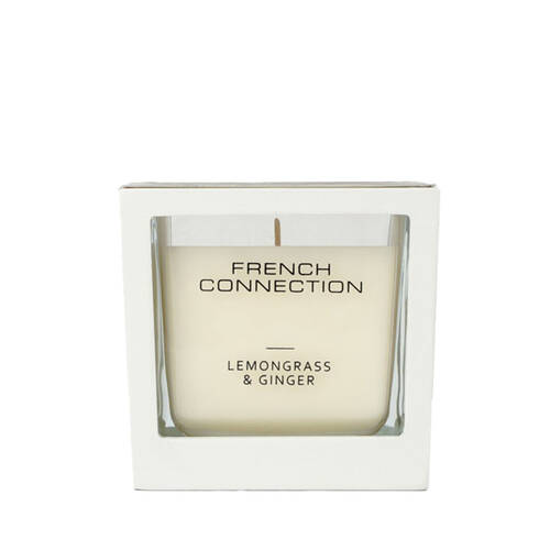 French Connection Lemongrass and Ginger 1 Wick Medium Candle 200g