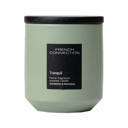 French Connection Tranquil Wildberry & Patchouli 1 Wick Medium Candle 224g
