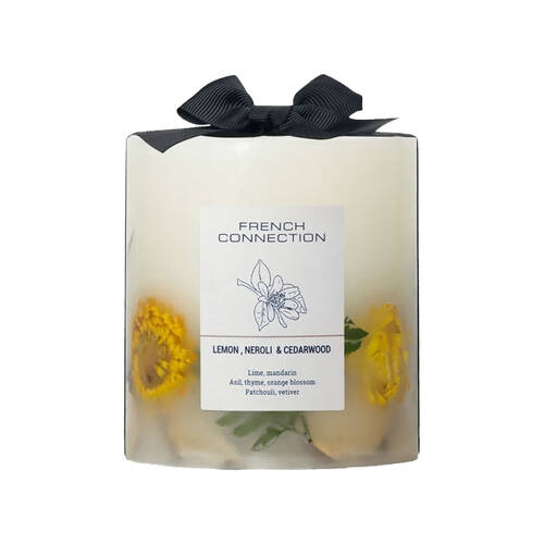 French Connection Lemon, Neroli and Cedarwood Botanical Medium Candle 660g