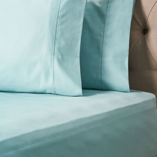 Sheraton Luxury Maison Super King Cotton 1000TC Fitted Sheet Sterling Blue