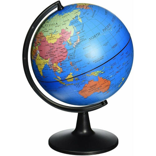 Edu-Toys Educational Desk Swivel Globe 13cm Kids/Children 8y+