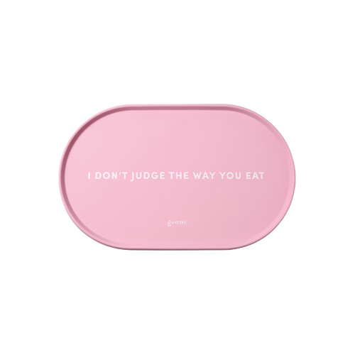 Gummi 45cm Silicone Dog Feeding Mat Pet Feeder - Pink