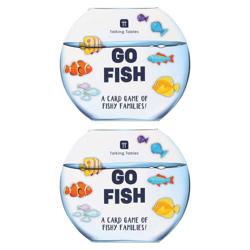 2PK Talking Tables Go Fish Card Game Educational/Learning Kids/Childen 6+