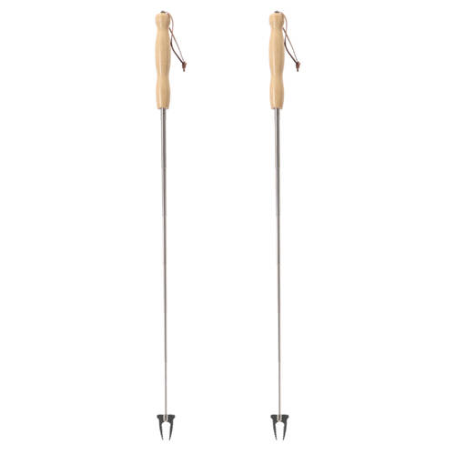 2PK Esschert Design Extendable BBQ Fork Outdoor Camping Cooking