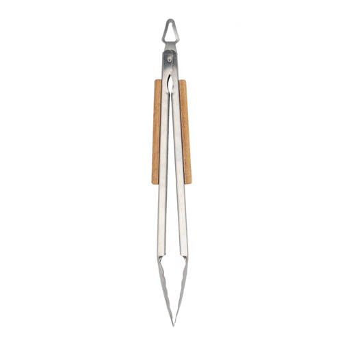 Esschert Design Stainless Steel Barbecue Tongs Cooking 45.4cm Silver