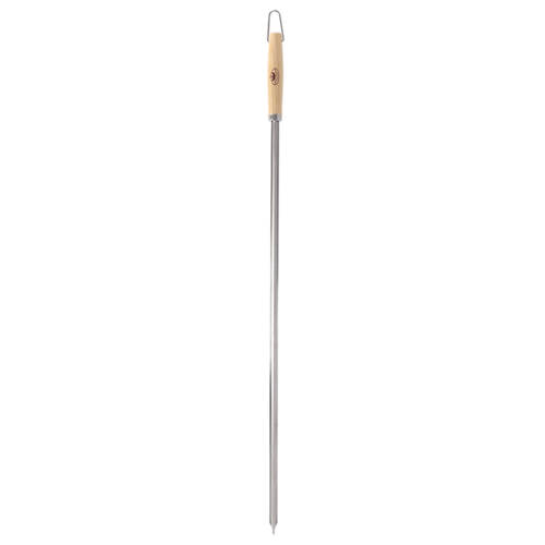 Esschert Design V-Shaped Barbecue Skewer Stainless Steel Large Silver