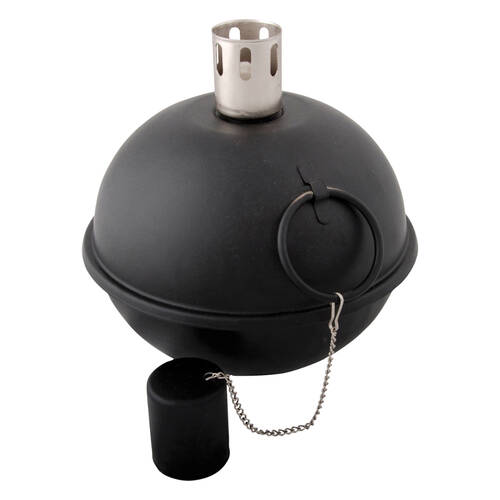 Esschert Design Tumbletorch Powder Coated Metal Large Black
