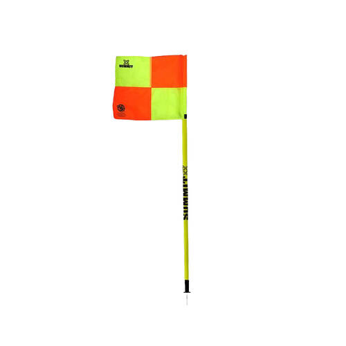 4pc Football Australia Endorsed Corner Flags 25mm Bag