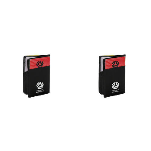 8pc Football Australia Summit Endorsed Referee Cards & Wallet