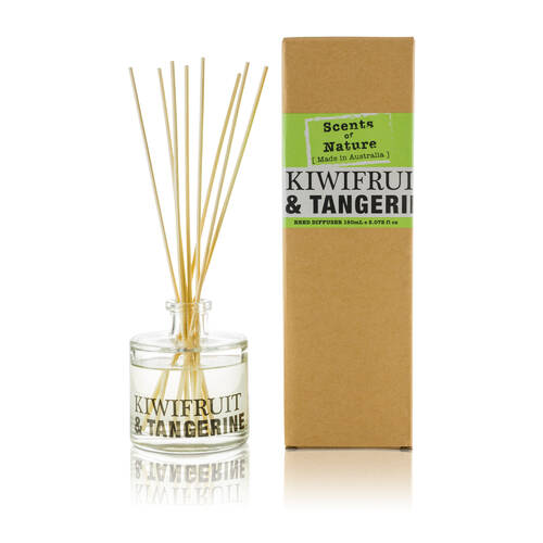 Scents Of Nature Kiwifruit & Tangerine Reed Diffuser Zesy Zing Scent 150ml