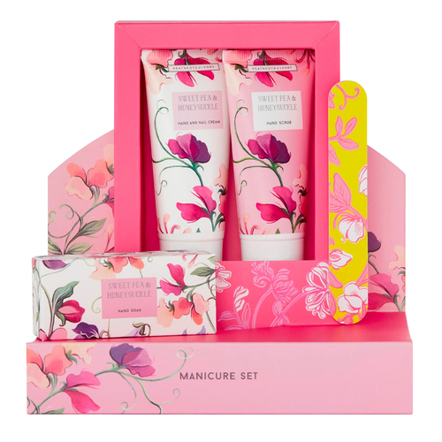 Heathcote & Ivory Sweet Pea & Honeysuckle Manicure Set