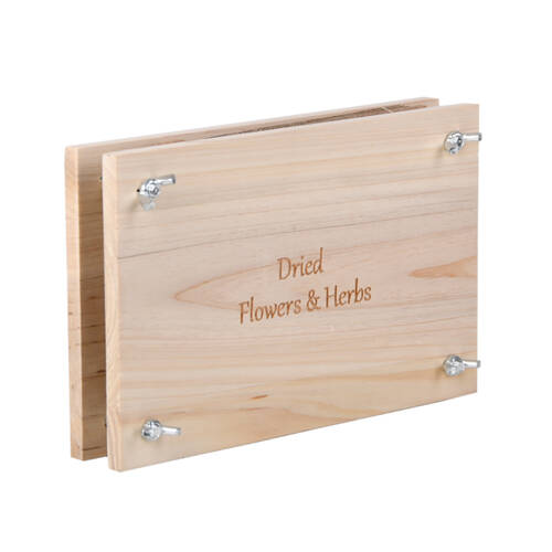 Esschert Design Traditional Flowers & Herbs Press Framing/Pasting Natural