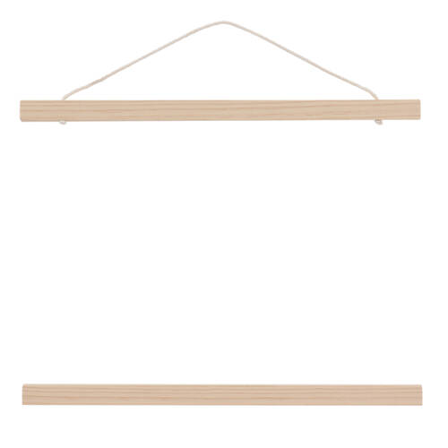 Esschert Design Wooden Poster Hanger Home/Indoor Organiser Large Natural