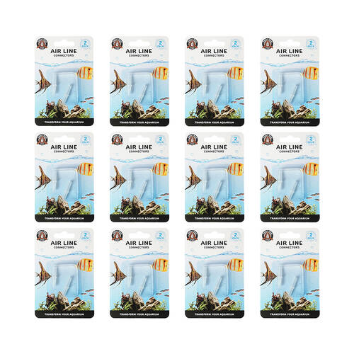 24pc Dudley's World Of Pets Aquarium/Fish Tank Tube Connector I