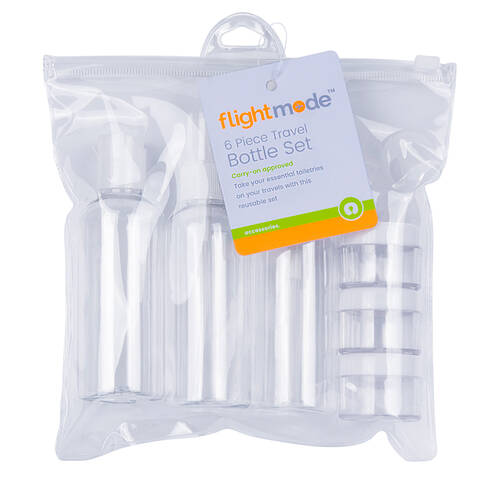 24pc Flight Mode Travel Bottle Set