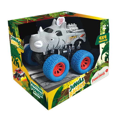 Transport 2073 Jungle Racers Safari Friction 4x4 Truck with Sound 16cm - Assorted