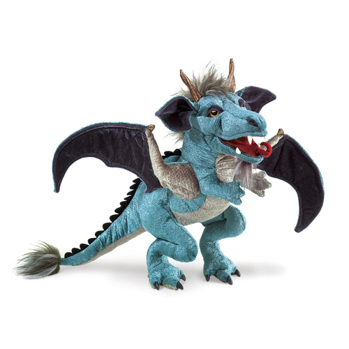 Folkmanis Sky Dragon 56cm Animal Hand Puppet Kids/Children Toy 3y+