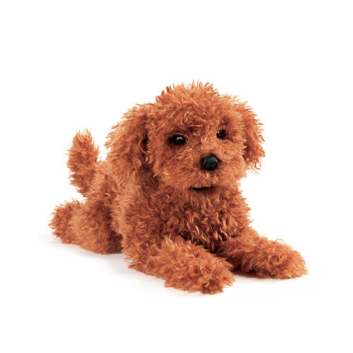 Folkmanis Poodle Puppy Hand Puppet Kids/Children Toy Brown 3y+