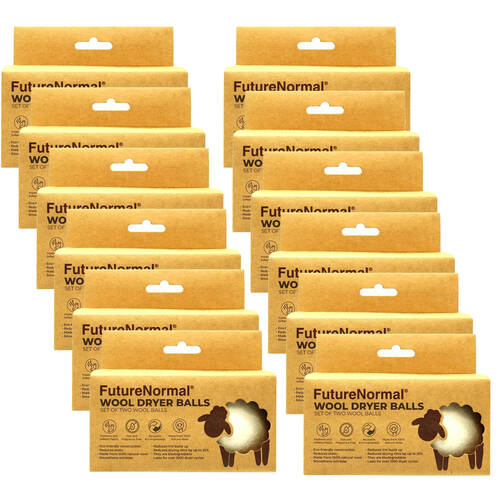 12x 2pc Future Normal Wool Dryer Balls