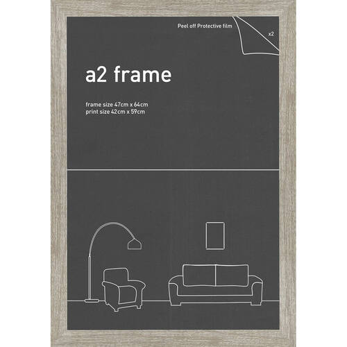 Impact Rock Merchandise Classic Photo/Picture Frame Ash/Dark Oak Fits A2 
