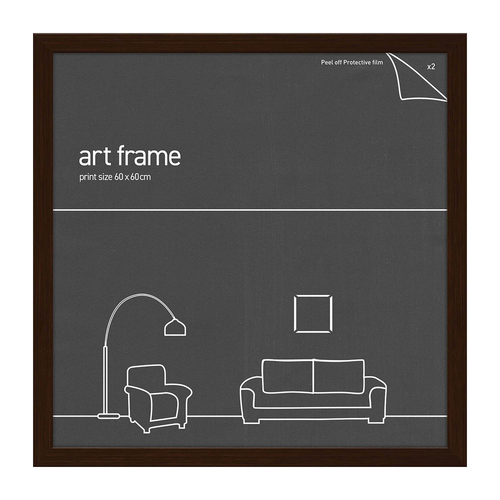 Impact Merch Classic Art Frame Rectangle 60x60cm - Rustic Oak