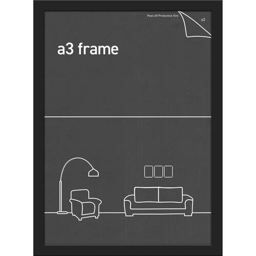 Impact Merch Classic Picture Frame Fits A3 Print 42x30cm - Black