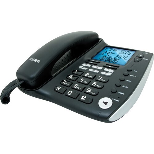 CORDED PHONE WITH LCD DISPLAY