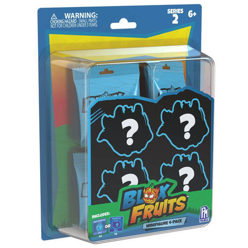 4pc Blox Fruits Mini Figure Pack Series 2 - Assorted Kids 6y+