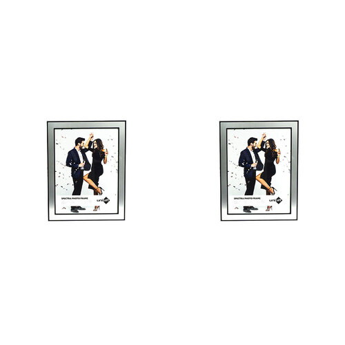 2PK Unigift Spectra Aluminium Home Photo/Picture Frame 20x25cm Assorted