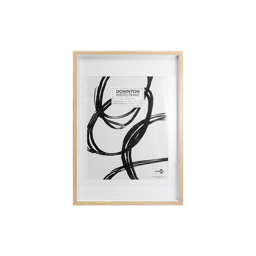 Unigift Downton 50x70cm MDF/Perspex Matt Picture Frame - Natural